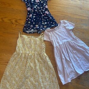 Girls Dress and Romper Bundle